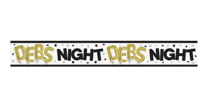 9FT DEBS NIGHT BANNER