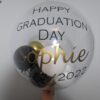 Close-up of Colorful Personalized Balloons with Custom Messages