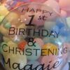 Close-up of Personalized Balloons with Custom Designs