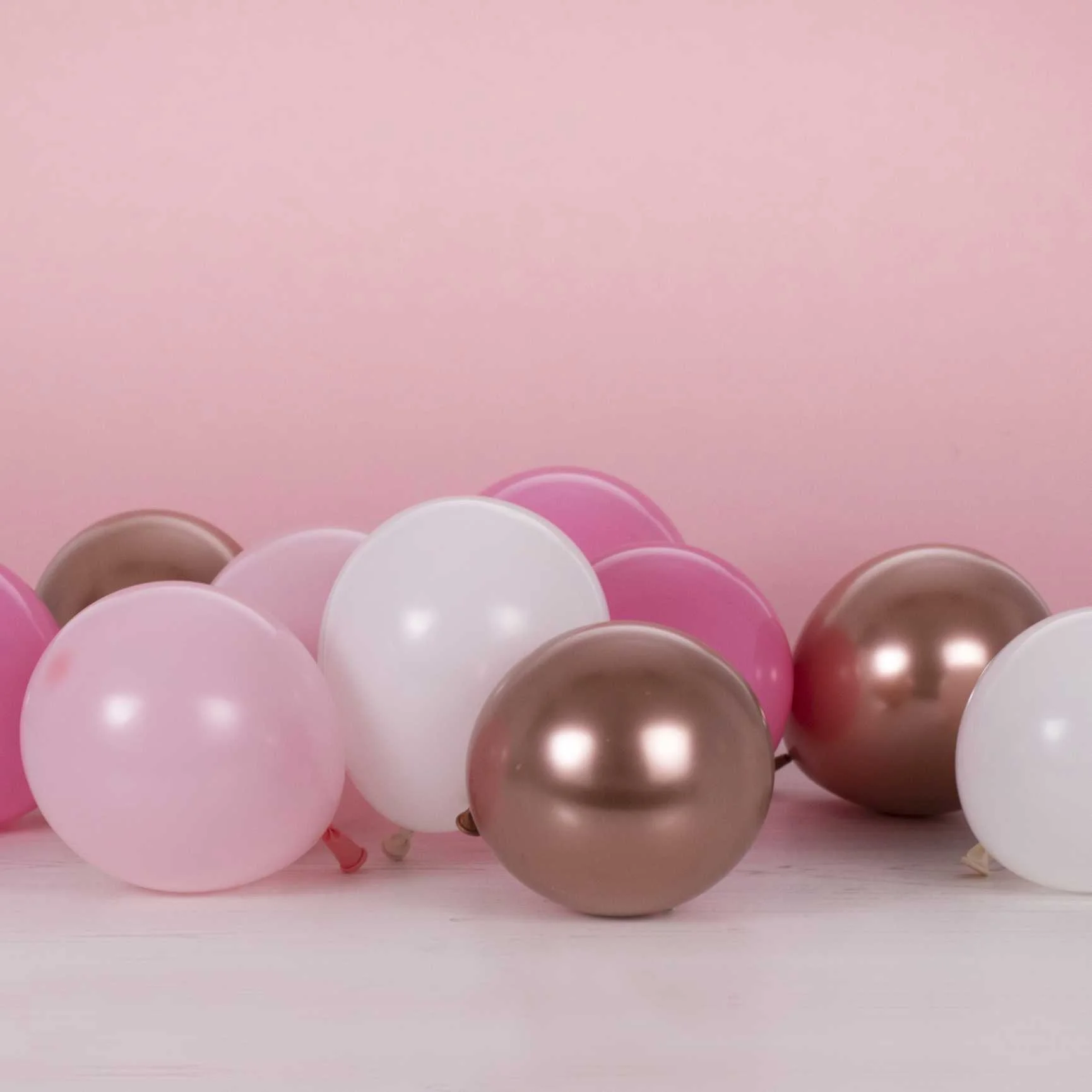 Blush and Rose Gold Balloon Mosaic Balloon Pack Ginger Ray - Image 2