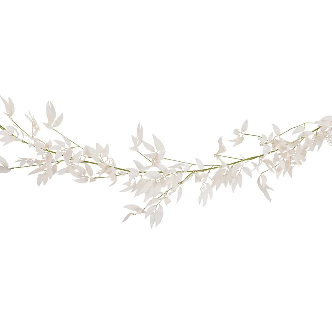 Pink Ruscus and Green Foliage Garland - Image 3