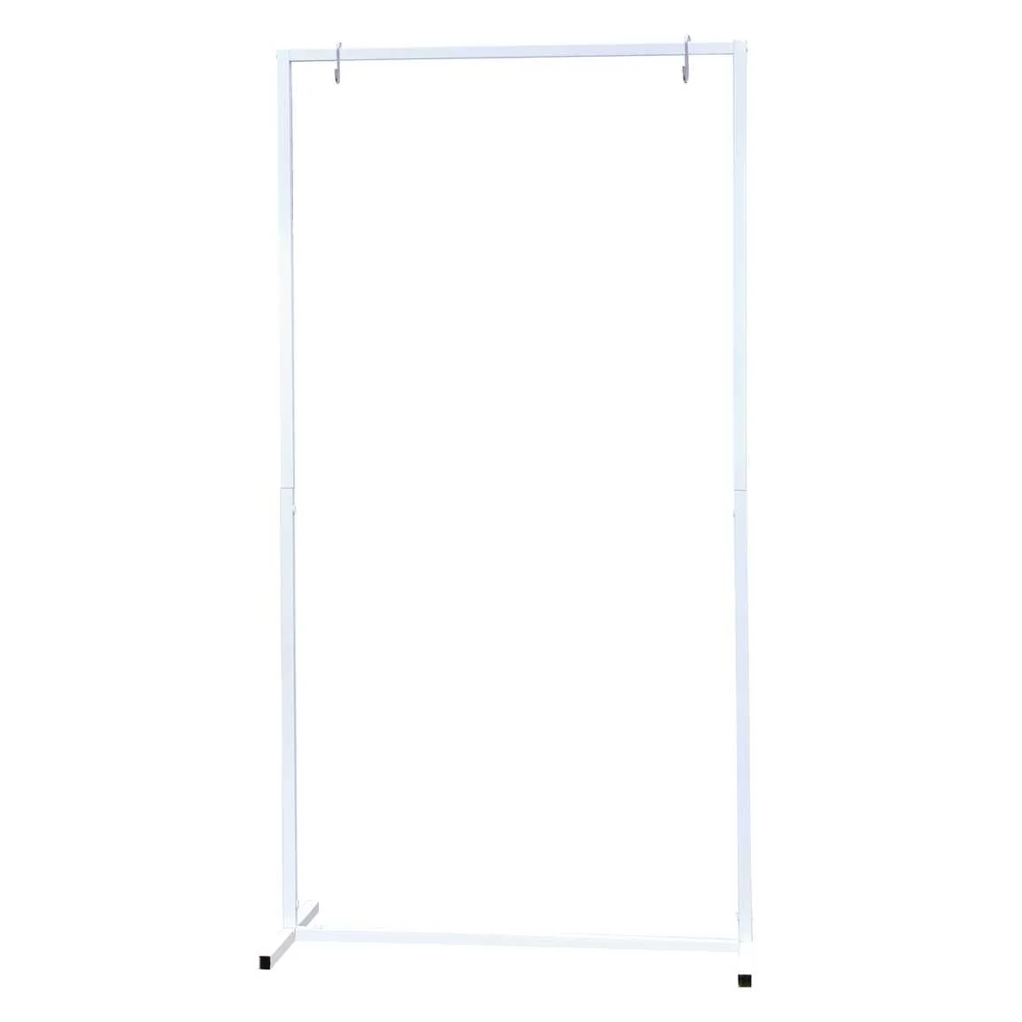 White Metal Entrance Sign Stand - Image 3