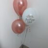 Customizable Hi-Float Helium Balloon Trio with Weight