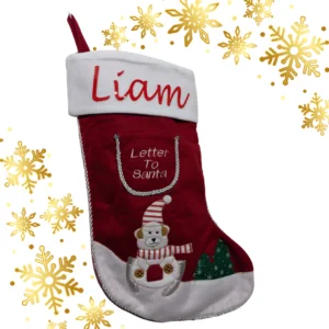 Personalize Christmas socks