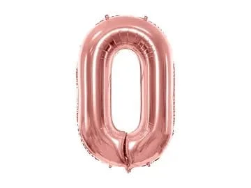 Number Balloon  - Rose Gold
