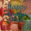 Easter Bunny Personalized Box with Sweets (Blue 110cm tall) - Image 3