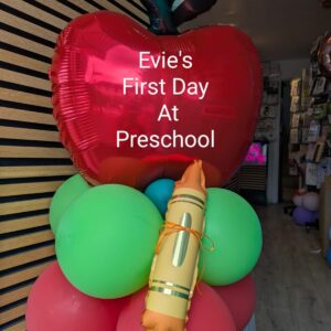 Back to School Personalized ( Collection only) Apple Standing Deco