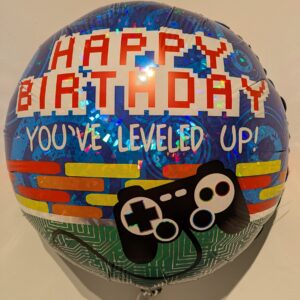 Happy Birthday GAMING Foil Balloon Bunch