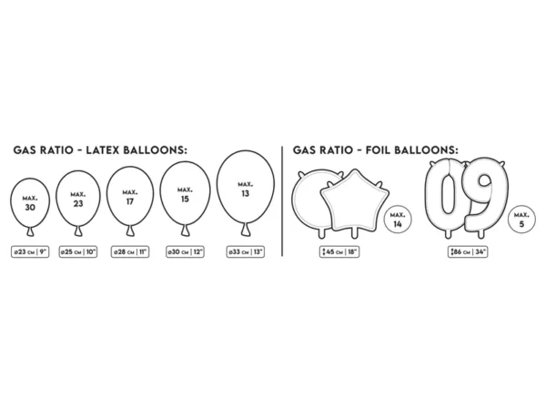 Helium tank 30 Balloons - Image 3