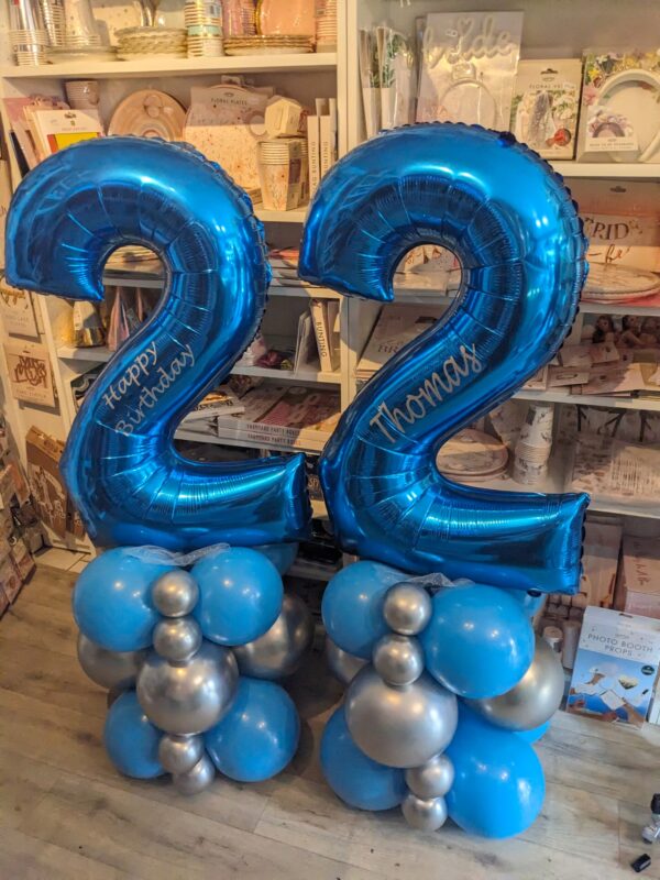 Number Columns 3 Tier Cuboid  in any colour