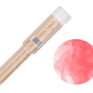 Color Smoke Bomb ''It's a Girl'', 22.5 cm, pink
