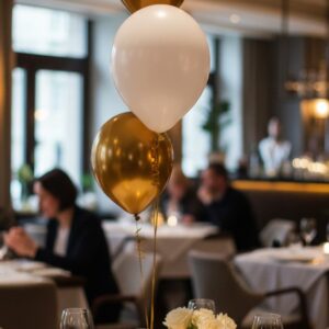 Customizable Hi-Float Helium Balloon Trio with Weight