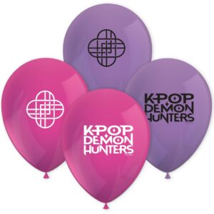 Balloons K-POP DEMON HUNTERS pink, purple